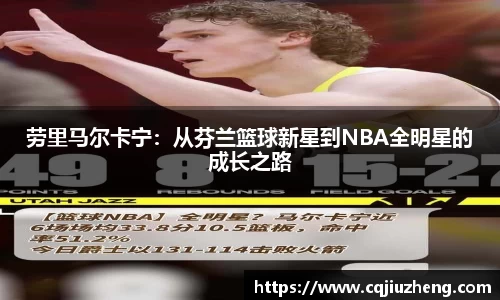 劳里马尔卡宁：从芬兰篮球新星到NBA全明星的成长之路